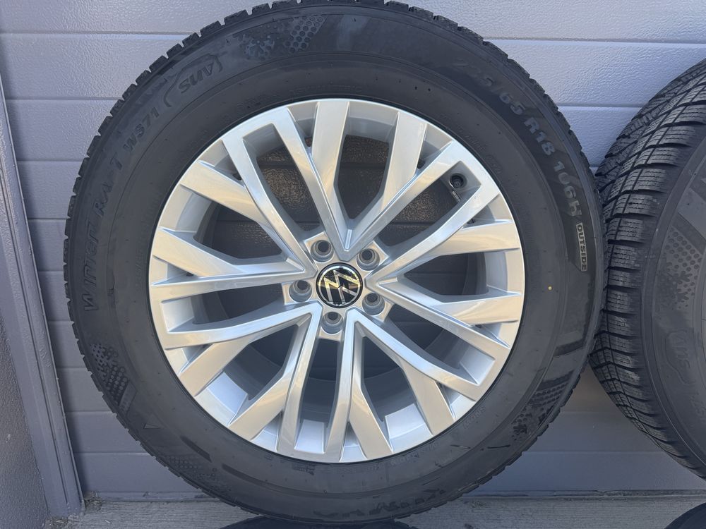 Jante Originale VW Touareg III R18 echipate cu iarna ca noi