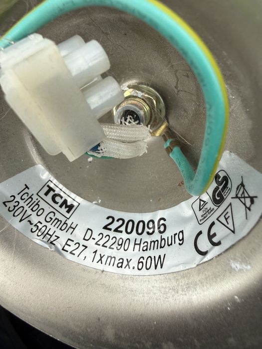 Висяща лампа инокс