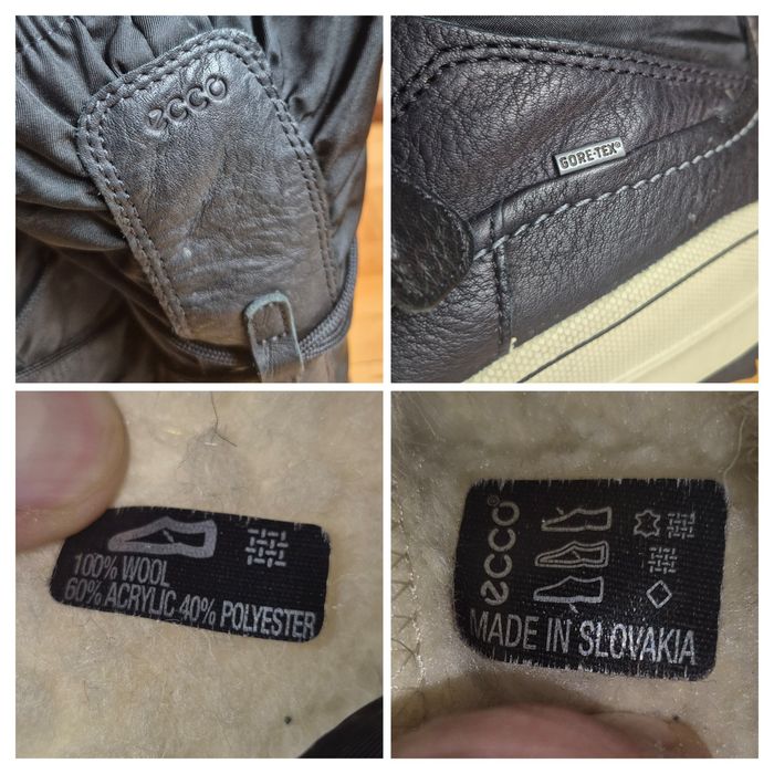 Ghete Premium Ecco Trace, Impermeabile Gore-Tex, Damă - 41