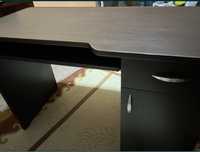 Birou pal negru 130x60x80