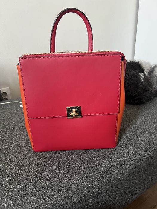 Rucsac piele toaca blu