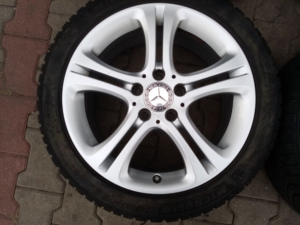 Jante originale Mercedes CLA, A,B class w246, 17 iarnă Michelin 2018