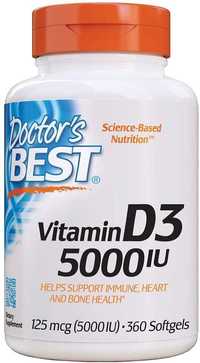 Doctor Best Vitamin d3витамин д35 360 шт USA