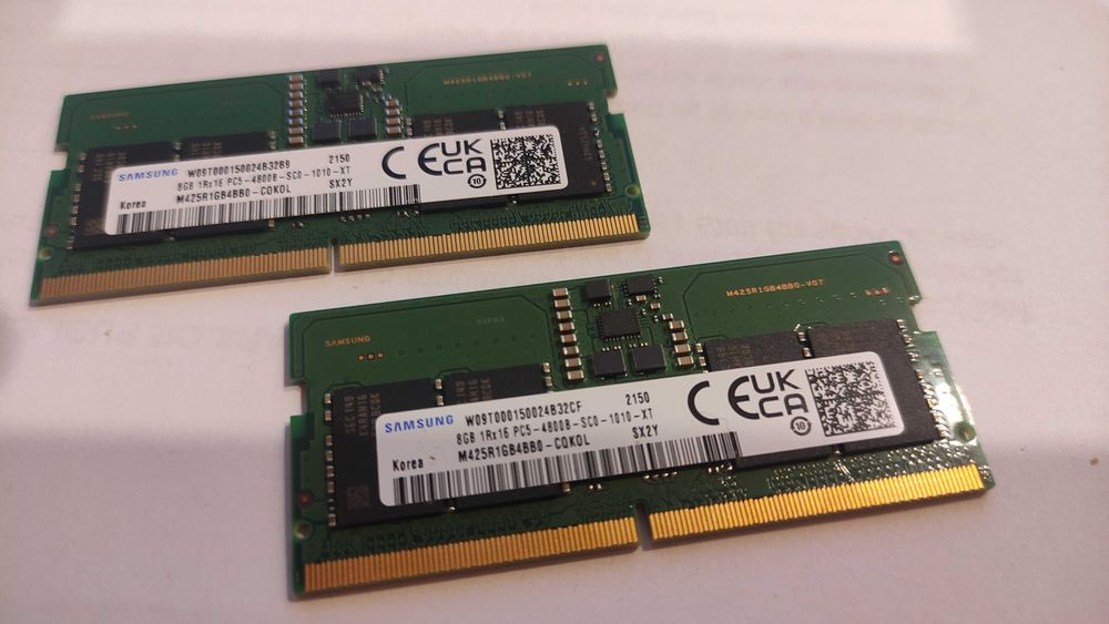 Memorie laptop Samsung DDR5 2x8GB 4800MHz