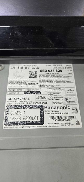 Display Navigatie + modul navigatie Skoda Octavia 3 5E