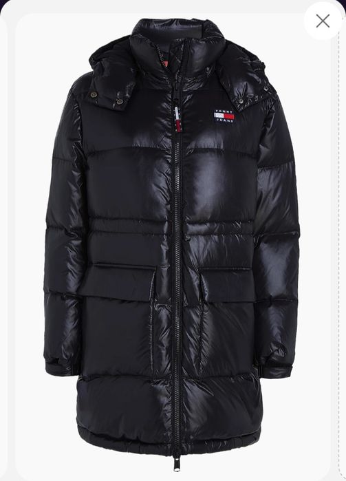 Tommy Jeans Пухено яке TJW MIDI ALASKA |