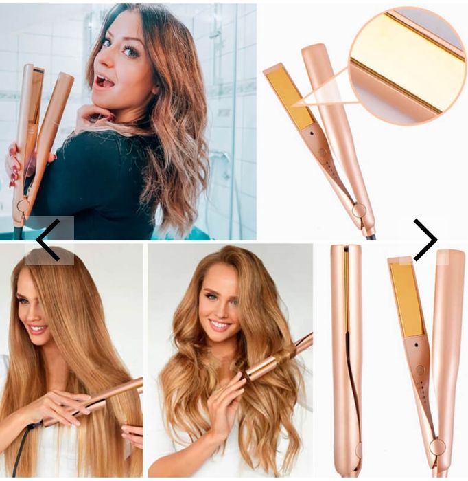 Преса за коса 3 в 1