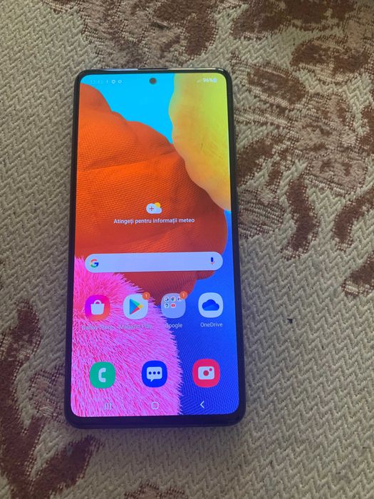 samaung A 51 fisura sticla display ok 180 lei