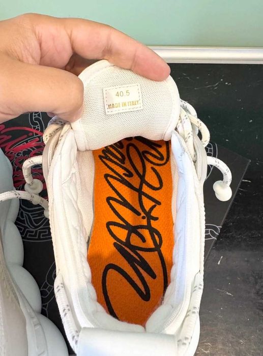 Versace Chain Reaction White Albi, Toate Marimile