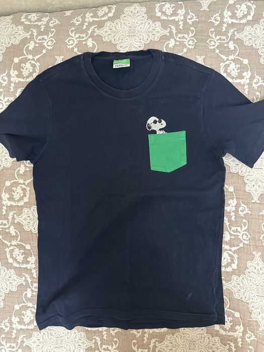 Синяя детская футболка