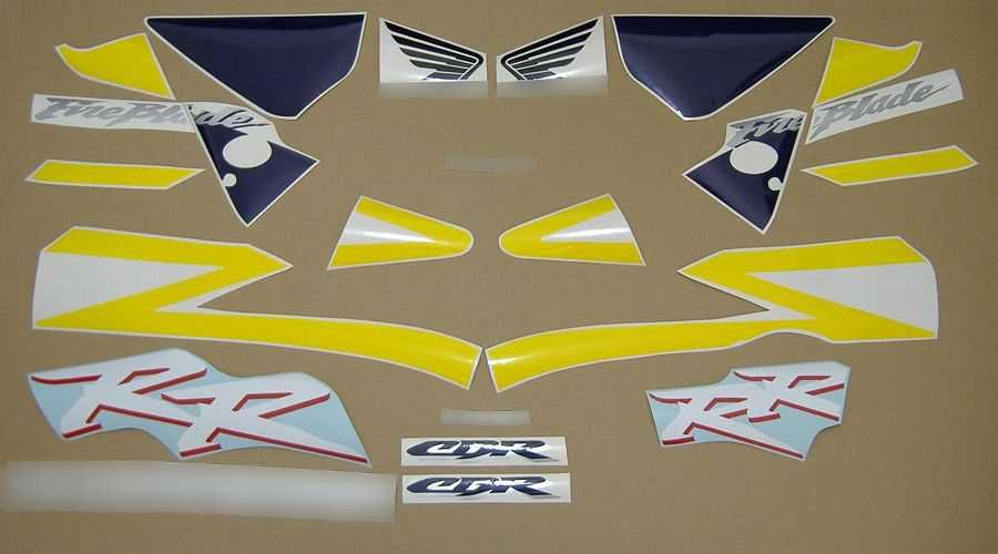 Стикери Honda CBR 954RR Fireblade хонда цбр 954 rr рр лепенки sc50