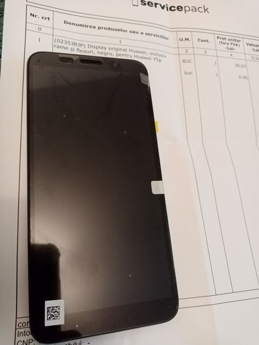 Display originala Huawei Y5p plus baterie