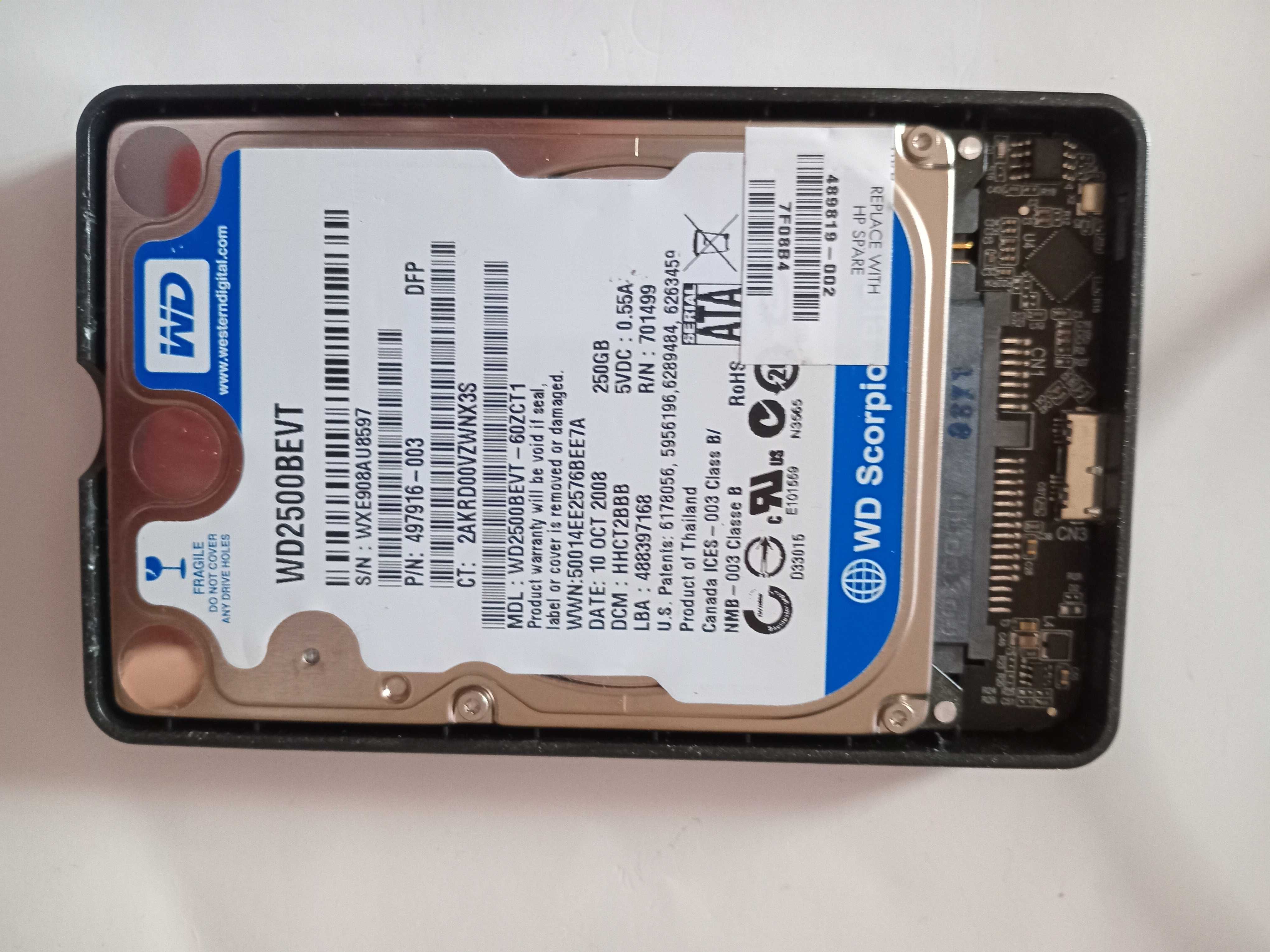 Кутия за външен твърд диск с USB 3.0, 2.5" SATA, 2.5" SSD, 5Gbps