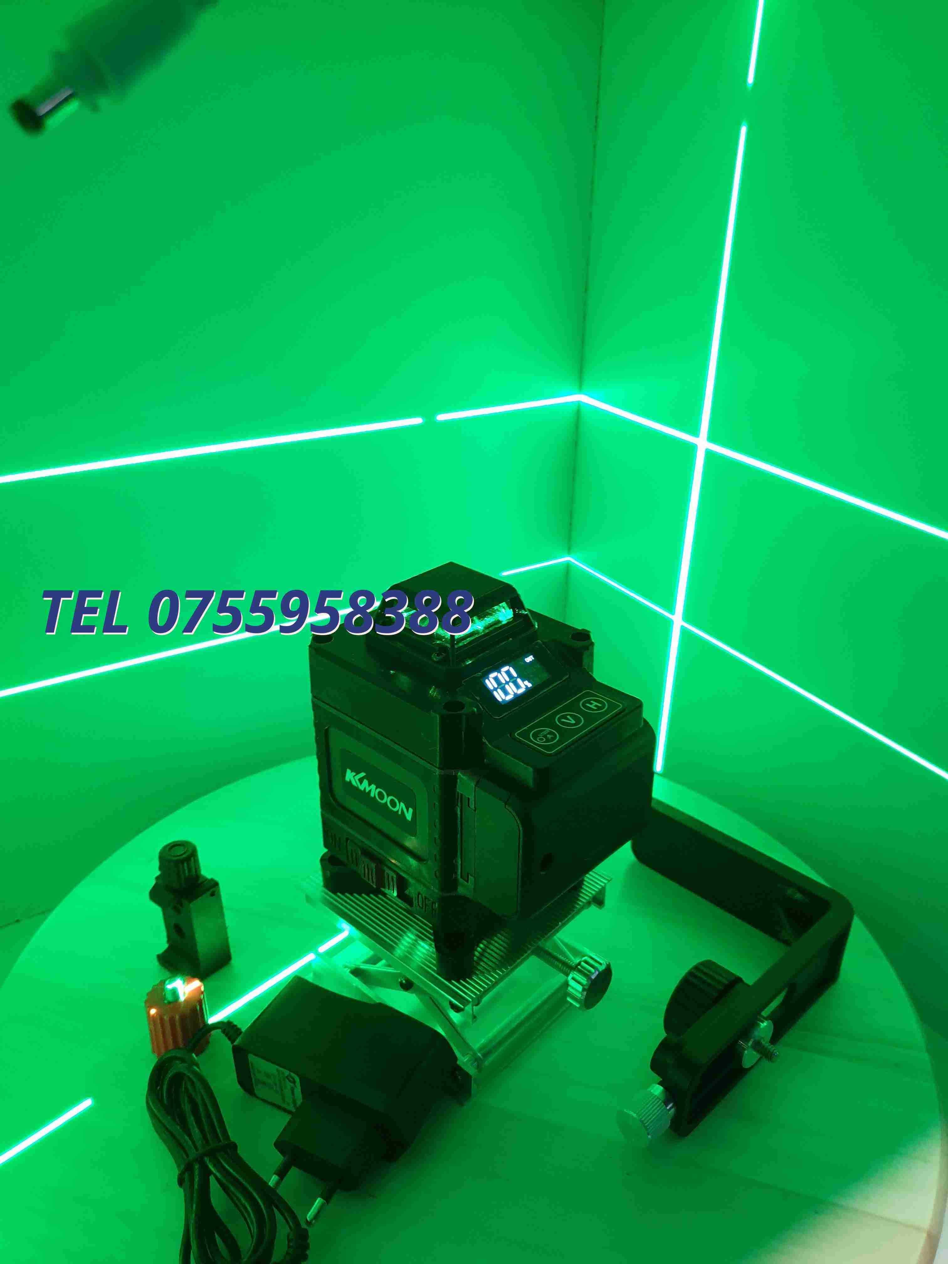 Promotie   Laser Pentru Constructi Nivel 16 Lini 4d