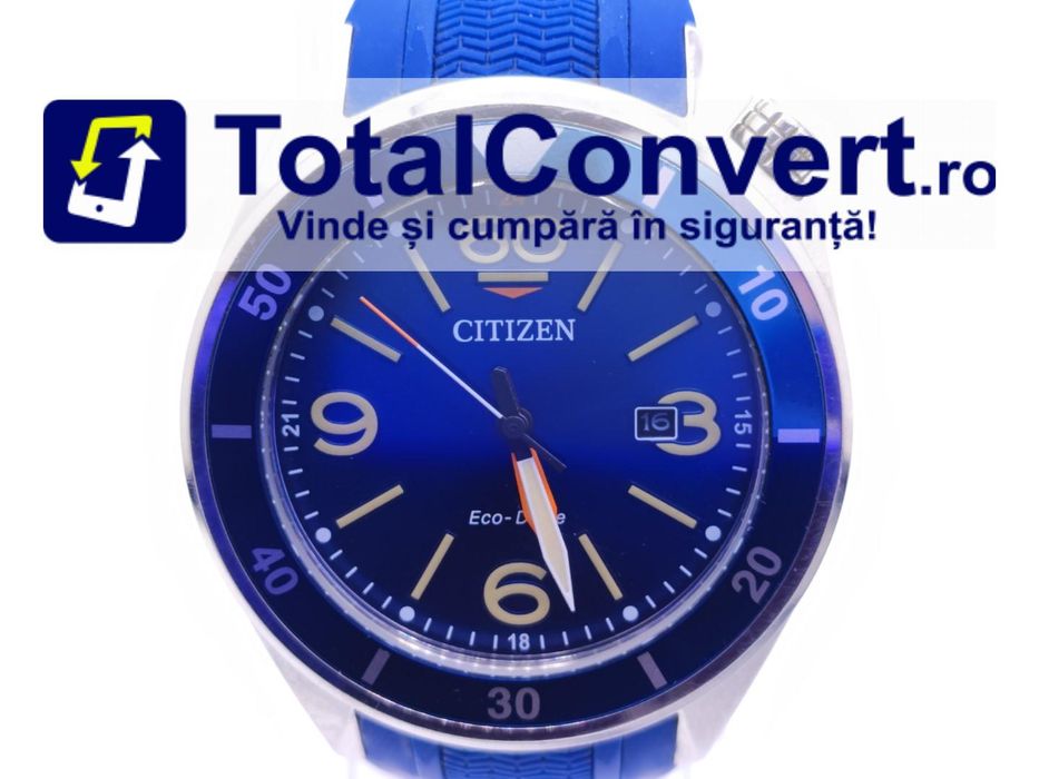 Citizen Eco - Drive Barbatesc, Garantie 24 luni | #D87607