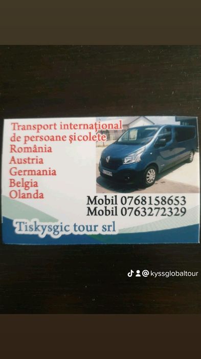 Transport internațional persoane și colete