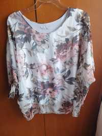 Bluza de vara, imprimeu floral.