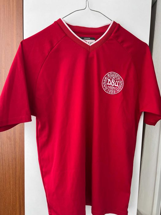 Tricou fotbal Danemarca and FC Copenhaga copii