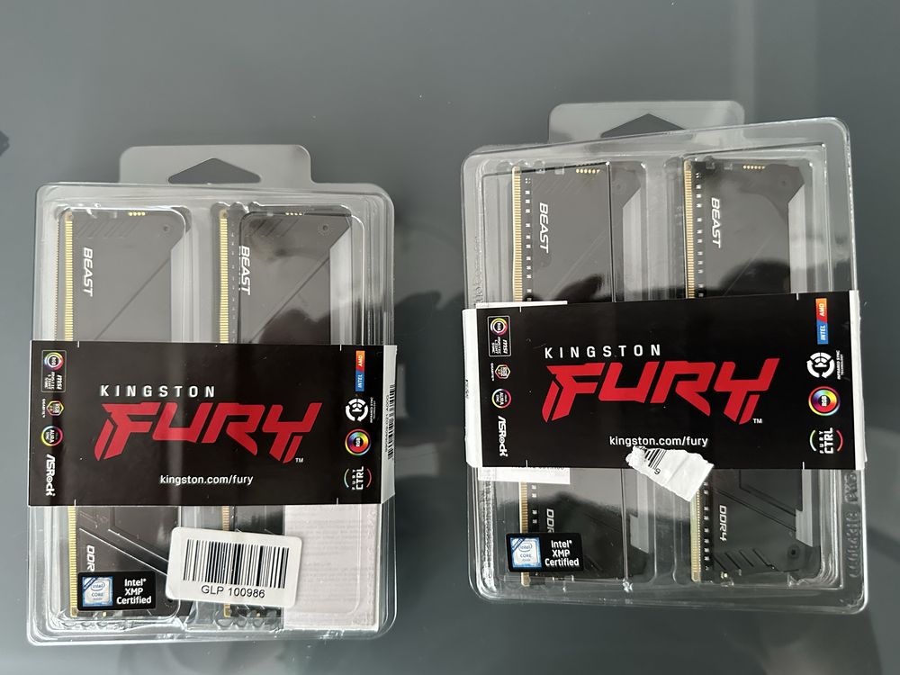 Оперативна памет Kingston - FURY Beast RGB, 64GB, DDR4, 3600MHz