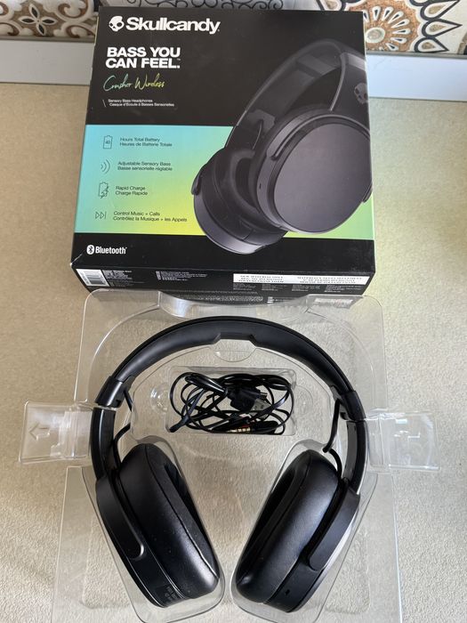Casti wireless SkullCandy plus set mesh(bureti) noi