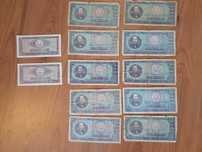 Bancnote una suta lei (X10) si zece lei (X2) -1966