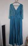 Rochie lunga din saten