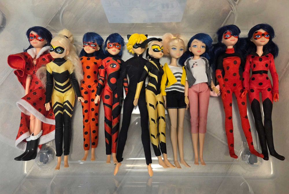 Кукли, фигурки Miraculous, Калинката и Черния котарак