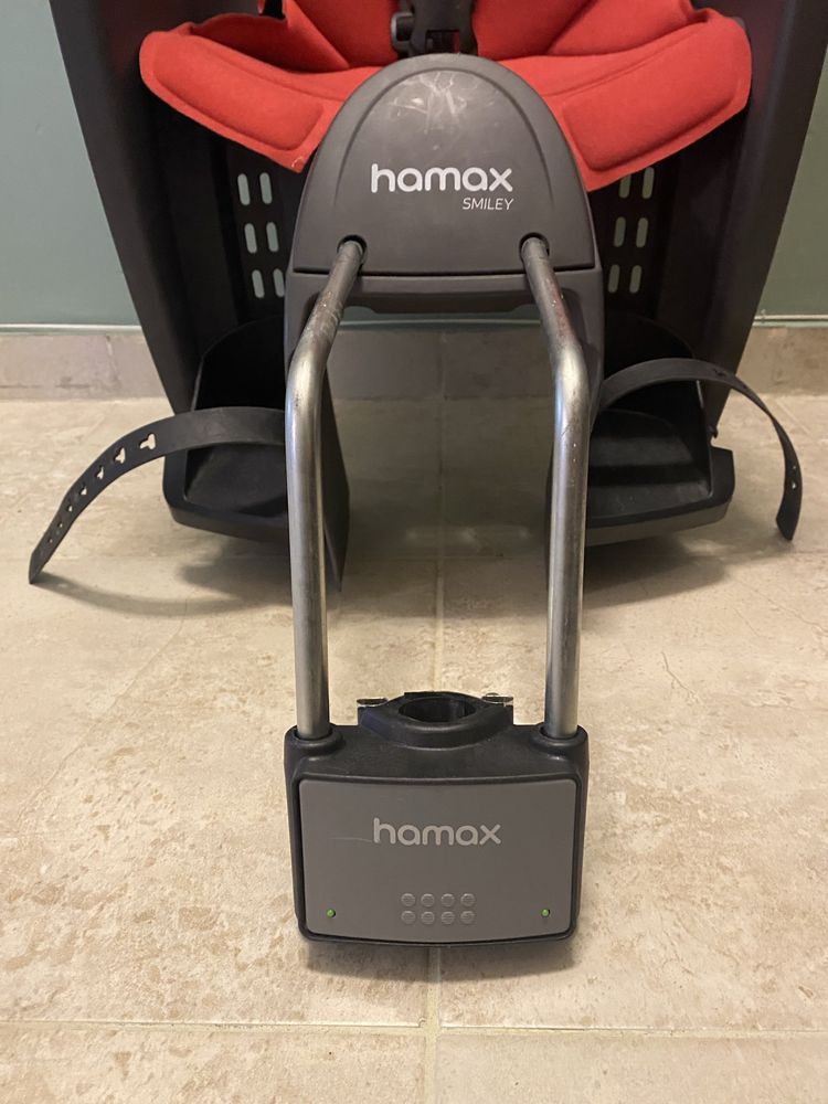 Детско столче за велосипед Hamax smiley
