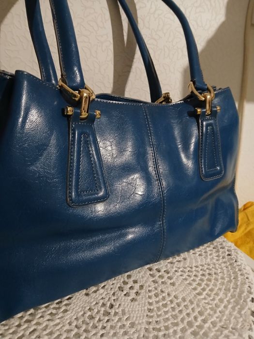 Чанта в цвят Деним