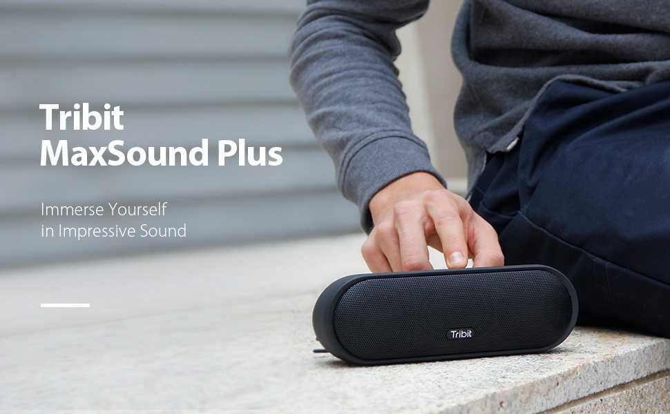 Tribit MaxSound Plus-безжична Bluetooth тонколона,24W,черен цвят