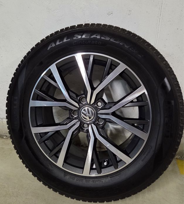 Set jante originale vw tiguan cauciucuri pirelli cinturato all season