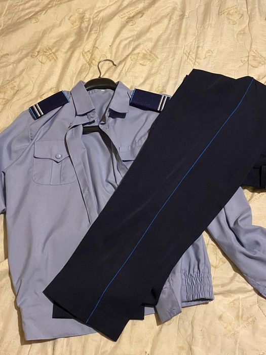 Форма ментовски  сини рубашка