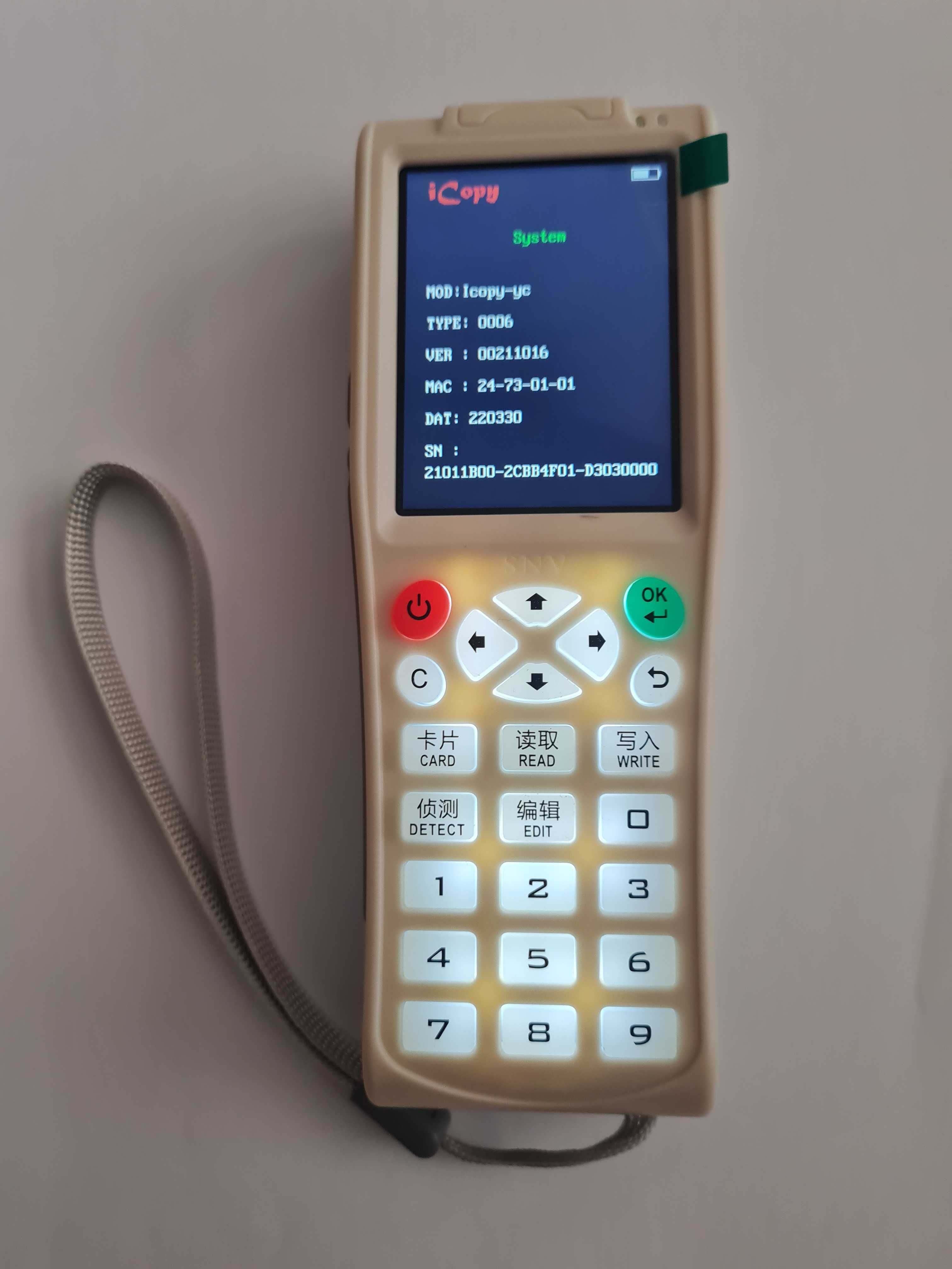 New iCopy5 Full decode RFID Card Copier дубликатор