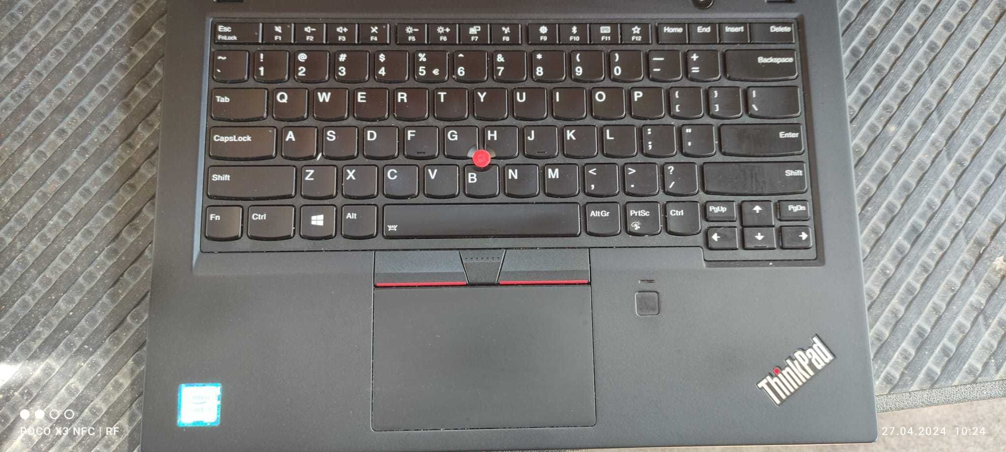 Laptop Lenovo Thinkpad T480, Intel Core i5-8250U, 24GB, 512GB SSD NVMe