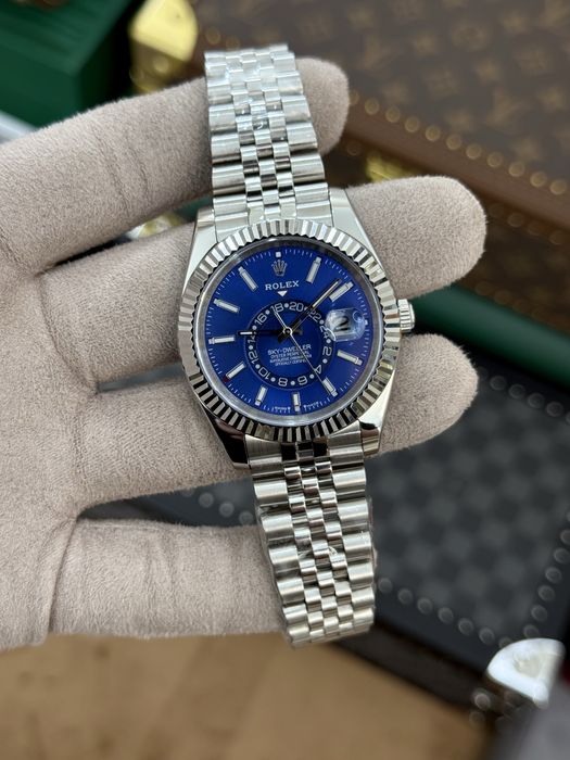 Rolex Sky-Dweller Jubile Blue Dial