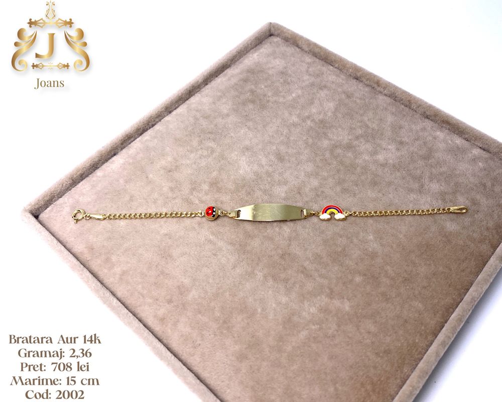 (2002) Bratara Aur 14k 2,36g FB Bijoux Euro Gold Galati