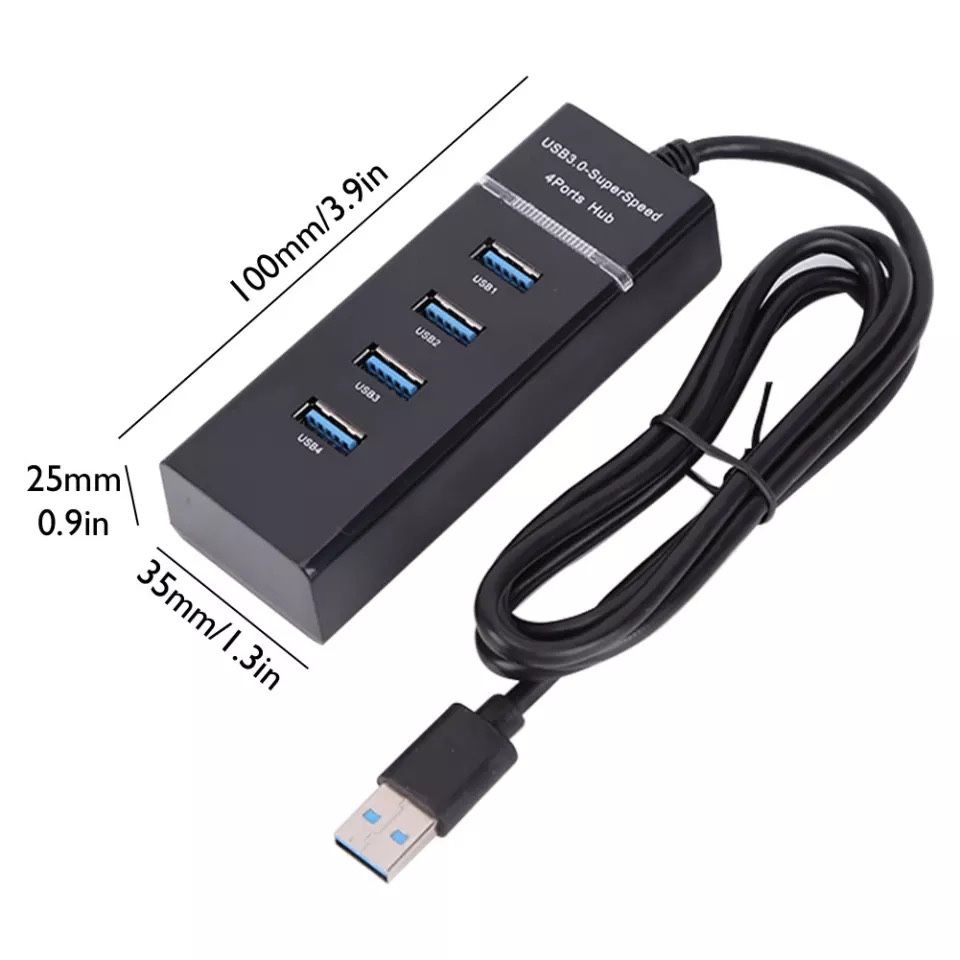 USB HUB 3.0 1x4Port