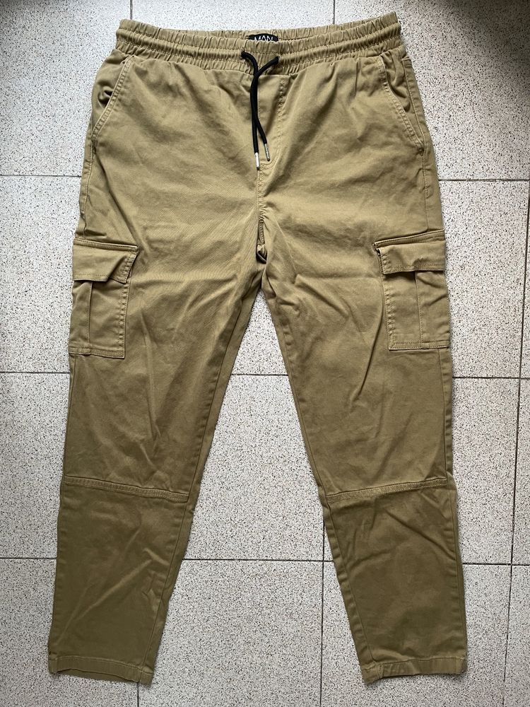 Boohoo straight fit cargo pants