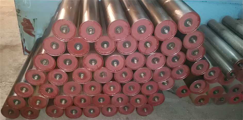 Ролики конвейерные, барабаны, конвейеры ленточные, футеровка