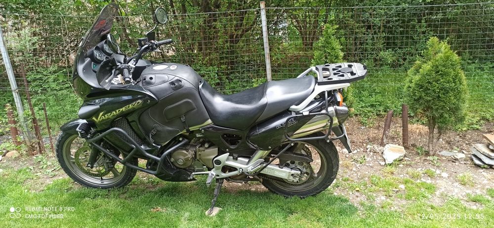 Honda Varadero.Нови гуми,масла,филтри.3куфара.всичко платено