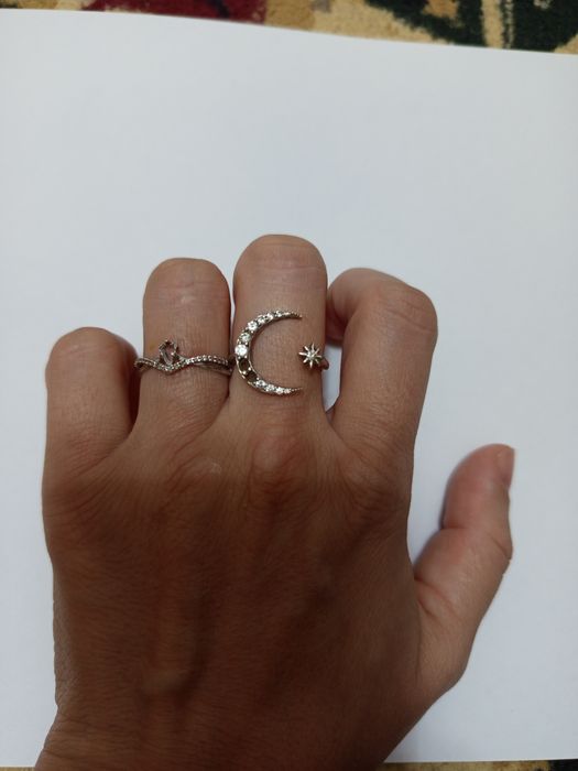 Кольцо серебро проба 925