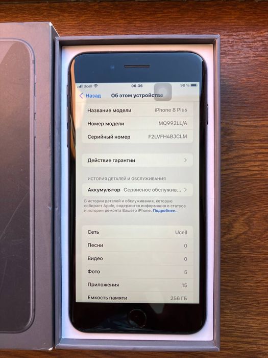 Iphone 8 plus 256GB LLA Ideal