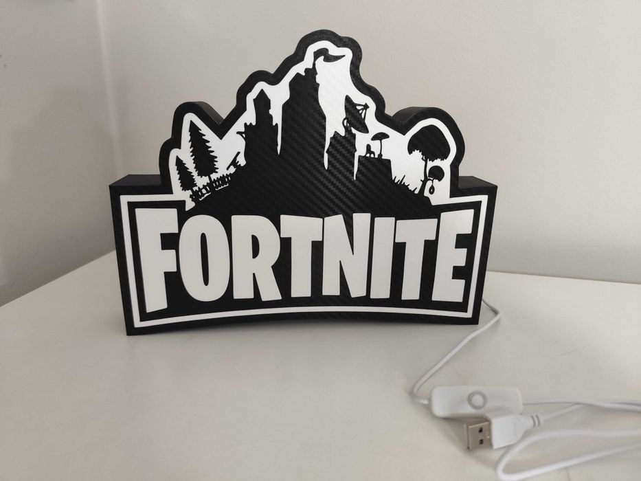 3д лампа Fortnite - 3 варианта