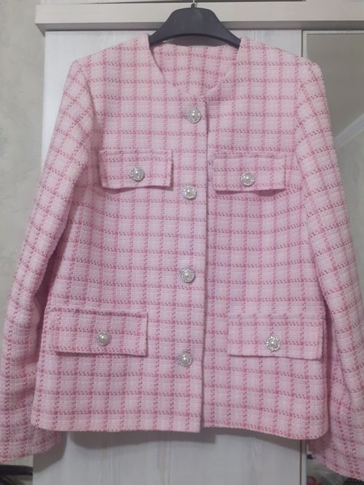 Жакет пиджак твидовый