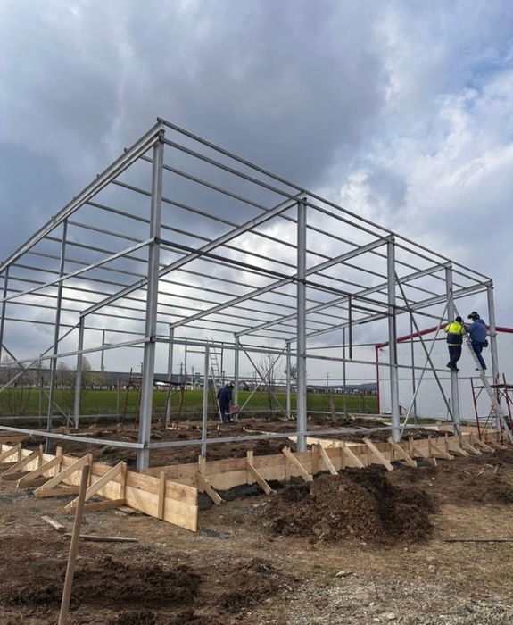 Vand structura 20x10x4 din europrofile accept variante cu duba