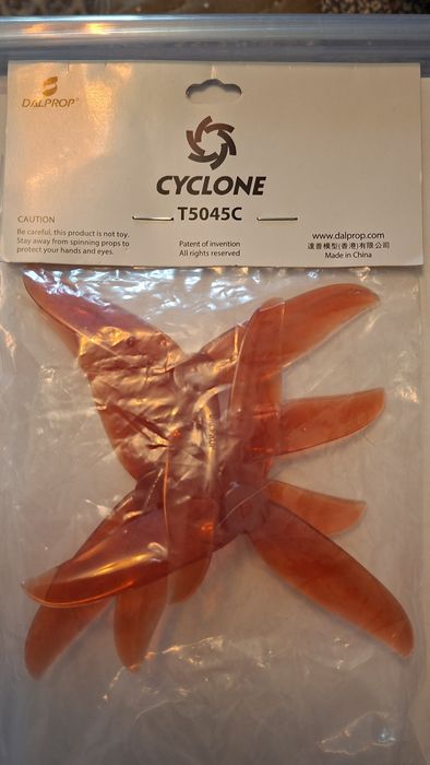 4 seturi a 4 elice Cyclone 5" pentru Drone FPV (Dalprop Cyclone)