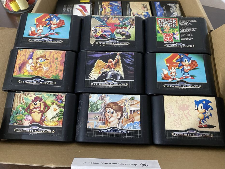 Casete Sega Mega Drive