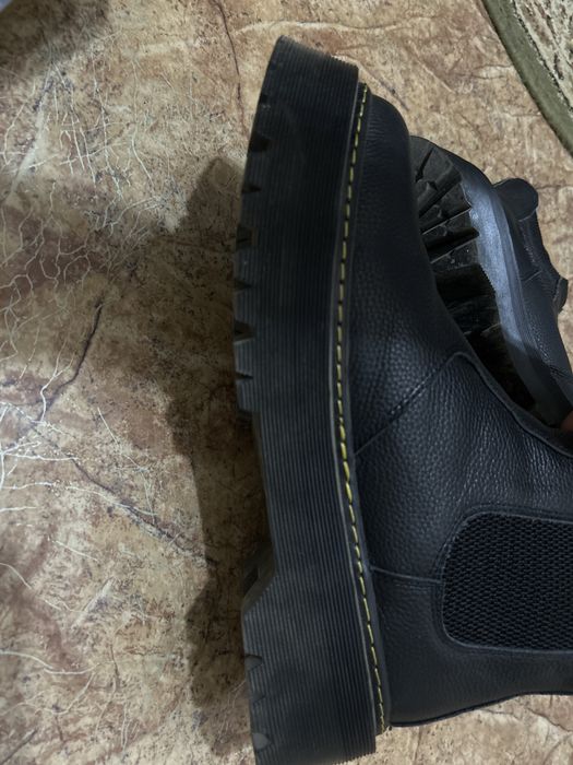 Обувь челси с мехом подошва нескользящая