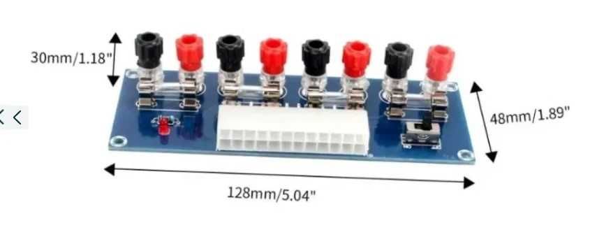 Modul adaptor sursa calculator 24 pini Oak-Pine XH-M229