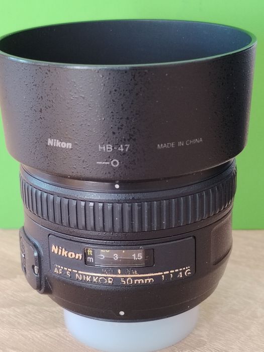 Nikor 50mm f 1.4 + filtre UV, FLD, CPL